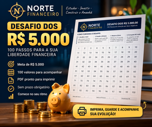 Capa ilustrativa do Desafio dos R$ 5.000